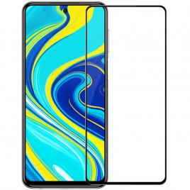 Folie de protectie din sticla pentru Xiaomi Redmi Note 9 Pro Tehnologie 9D Negru