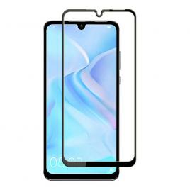 Folie protectie Premium Huawei P 30 Lite Full Cover Black 6D Full Glue Sticla securizata