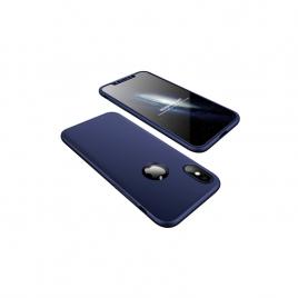 Husa 360 Full Body Case  IPHONE  X - albastru inchis