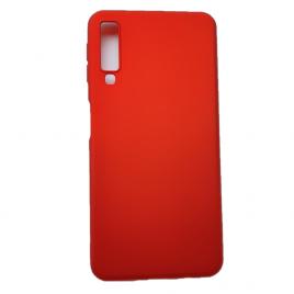 Husa Samsung Galaxy A7 2018 A705 - Silicon Slim Rosu
