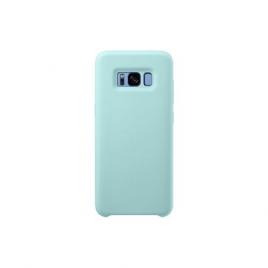 Husa din silicon cu interior de catifea soft compatibil Samsung Galaxy S8- VERDE