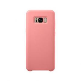 Husa din silicon cu interior de catifea soft compatibil Samsung Galaxy S8 PLUS-ROZ