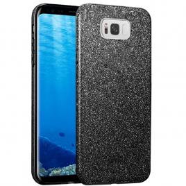 Husa protectie cu sclipici Samsung S8+ NEGRU