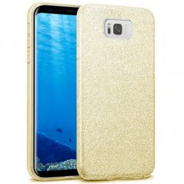 Husa protectie cu sclipici Samsung S8 PLUS AURIU