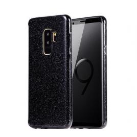 Husa protectie cu sclipici Samsung S9 Color TPU Sclipici - Negru