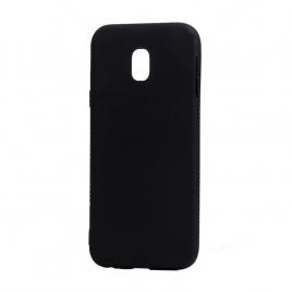 SET Husa protectie din silicon negru (Gel TPU)+ Folie sticla securizata Samsung Galaxy J3 2017