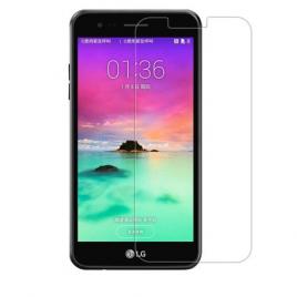 SET Husa protectie din silicon transparent (Gel TPU)+ Folie sticla securizata LG K10 2017