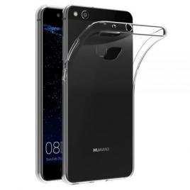 SET compatibila cu Husa protectie din silicon transparent (Gel TPU)+ Folie sticla securizata HUAWEI P10 LITE