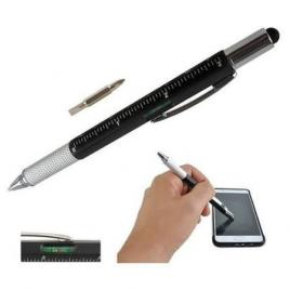 Pix 6 in1 multifunctional rigla 2 surubelnite touchscreen pen nivela cu bula