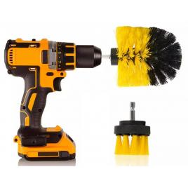 Set 2 perii mocheta & uz casnic/profesional detailing carpet brush cu adaptor...