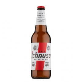 Bere ichnusa 4,7% alcool, sticla 66cl