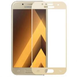 Folie sticla pentru Samsung Galaxy A5 2017 3D Gold Duritate 9H