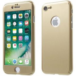 Husa FullBodyGold pentru Apple iPhone 8/7 acoperire completa  360grade cu folie de protectie gratis