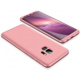 Husa Samsung Galaxy S9 FullBodyRose-Gold acoperire  360grade cu folie de protectie gratis