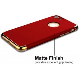 Husa cu folie de protectie inclusa pentru iPhone 6 PlusPro Red Plated Perfect Fit