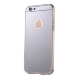 Husa pentru Apple iPhone 5 / iPhone 5S / iPhone 5SE Luxury tip oglinda Argintiu