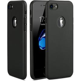 Husa protectie antisoc pentru iPhone 8 / 7 Negru Perfect Fit