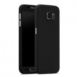 Husa protectie pentru Samsung Galaxy A3(2016) Negru Fullbody fata-spate folie de protectie gratis