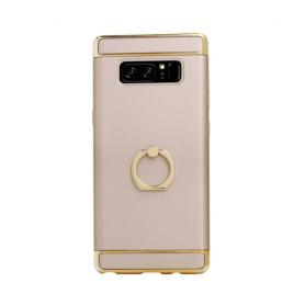 Husa protectie pentru Samsung Galaxy Note 8 Luxury Gold Plated cu Inel de sustinere