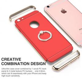Carcasa pentru Apple iPhone 73in1 Ring Red