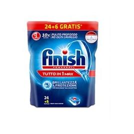 Finish detergent tutto in 1 max lemon capsule pentru masina de spalat  vase 24 utilizari