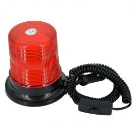 Girofar FLASH cu magnet ROSU 12V