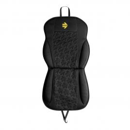 Husa scaun auto MOMO STYLE material textil negru si logo cu efect 3D