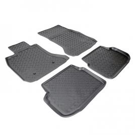 Set 4 covoare cauciuc stil tavita Audi A4 B6/B7 2001-2007