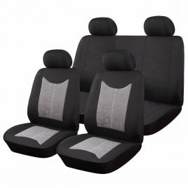 Set 9 bucati huse scaune auto Sueden-Polyester pentru bancheta rabatabila