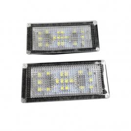 Lampi LED numar compatibile BMW Seria 7 E66