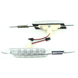 Lampi laterale LED semnalizare transparente BMW Seria 3 E46 non-facelift