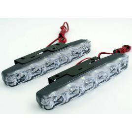 Lumini de zi DRL COB P6S 12V lumina alba