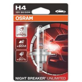 Bec Osram H4 Night Breaker Unlimiter 110% 12V 60/55W