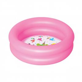 Piscina gonflabila Leo roz  pentru copii 61 x 15 cm