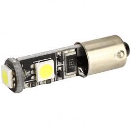 Set 2 becuri LED BA9S 3 SMD 5050 12V ALBA CANBUS