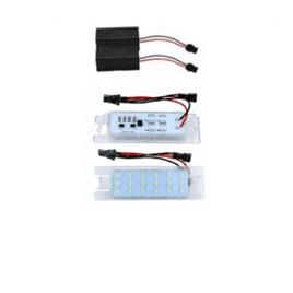 Set lampi LED numar compatibile Audi Skoda Seat VW