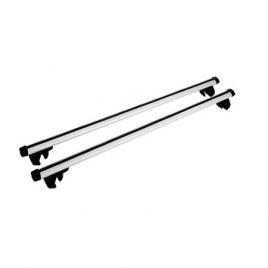 Set 2 bare portbagaj aluminiu transversale pentru longitudinale integrate si distantate 120 cm