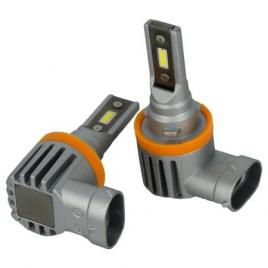 Set 2 bucati bec H1 cu LED CSP2121 4000 lumen 6000k Voltaj: 12-24V