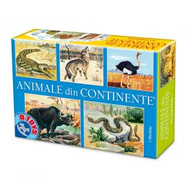 Joc colectiv Leo - Animale din continente