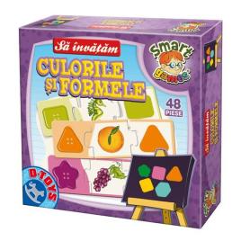 Joc educativ sa invatam culorile si formele multicolor