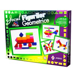 Joc figuri geometrice Leo multicolor