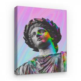 Tablou Canvas Arta Moderna - Bust de Inger Multicolor, 60 x 40 cm