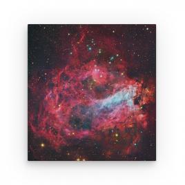 Tablou Canvas Spatiu si Galaxii - Nori Cosmici, 40 x 40 cm