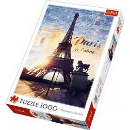 Puzzle trefl paris in zori 1000 piese