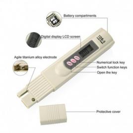 Tds-metru, apa este un instrument ce masoara totalul solidelor dizolvate ,(tds)