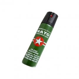 Spray paralizant NATO,cu  propulsie pe jet, de 90 ml cu husa
