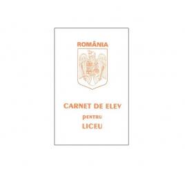 Carnet elev Liceu