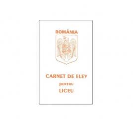 Carnet elev Liceu