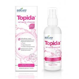 Topida spray tratament pt igiena intima, infectii fungice, reglare ph, salcura,...