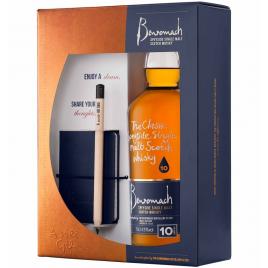 Benromach 10 ani +notebook, whisky 0.7l